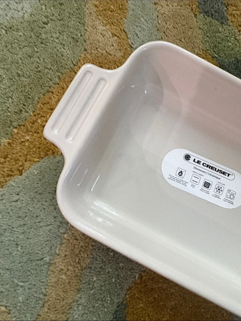 Le Creuset 18 cm Rectangular Baking Dish in Pistache